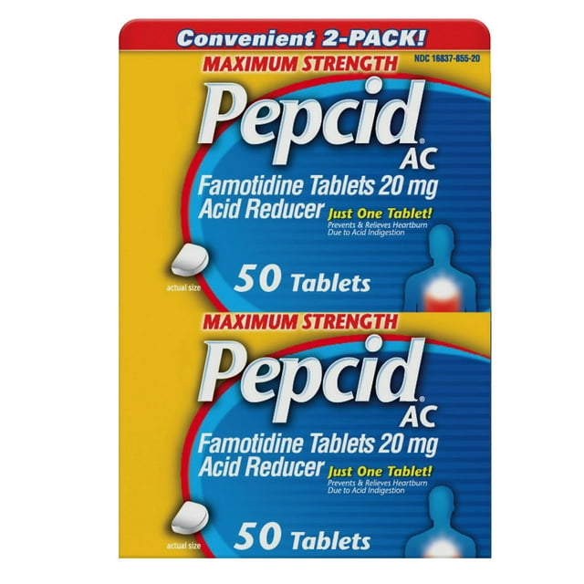 미국 직구 펩시드 AC 맥시멈 스트렁스 파모티딘 20mg 속쓰림약