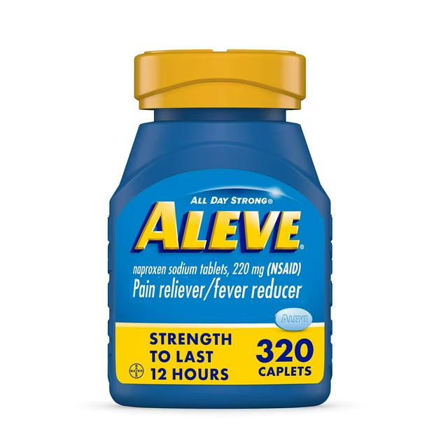 Aleve 알리브 나프록센 220mg 두통 허리통증 근육통 생리통 진통제 320정