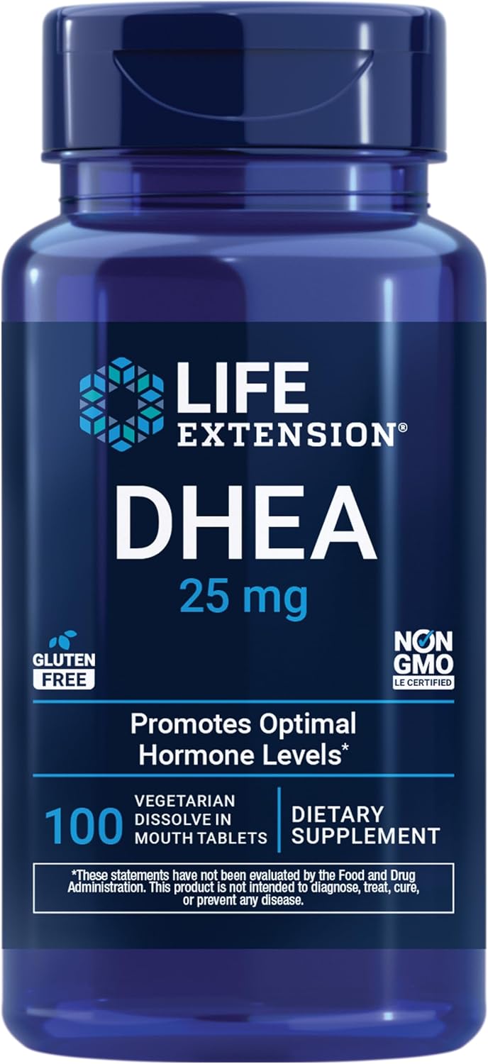 라이프익스텐션 DHEA 25mg 임신 준비 난소 예비력 시험관 IVF 정보