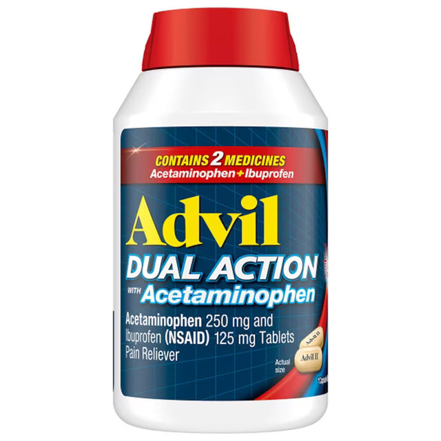 애드빌 듀얼 액션 Advil Dual Action 이부프로펜 아세트아미노펜 복합 진통제 240정