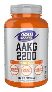 나우푸드 AAKG 2200 베지 캡슐 – 펌핑·혈류 지원 아미노산