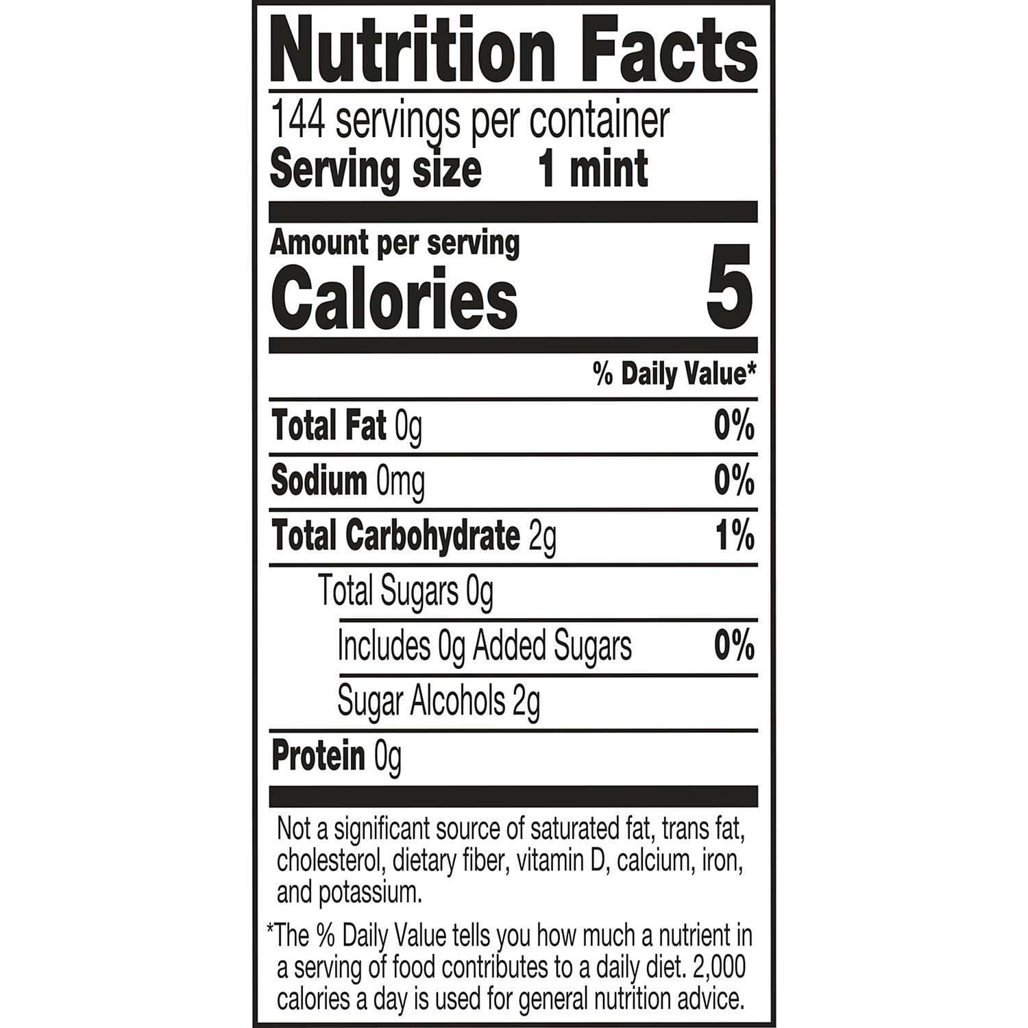 브레스세이버스 윈터그린 민트 0.75 oz × 24 ct – 무설탕 민트 캔디