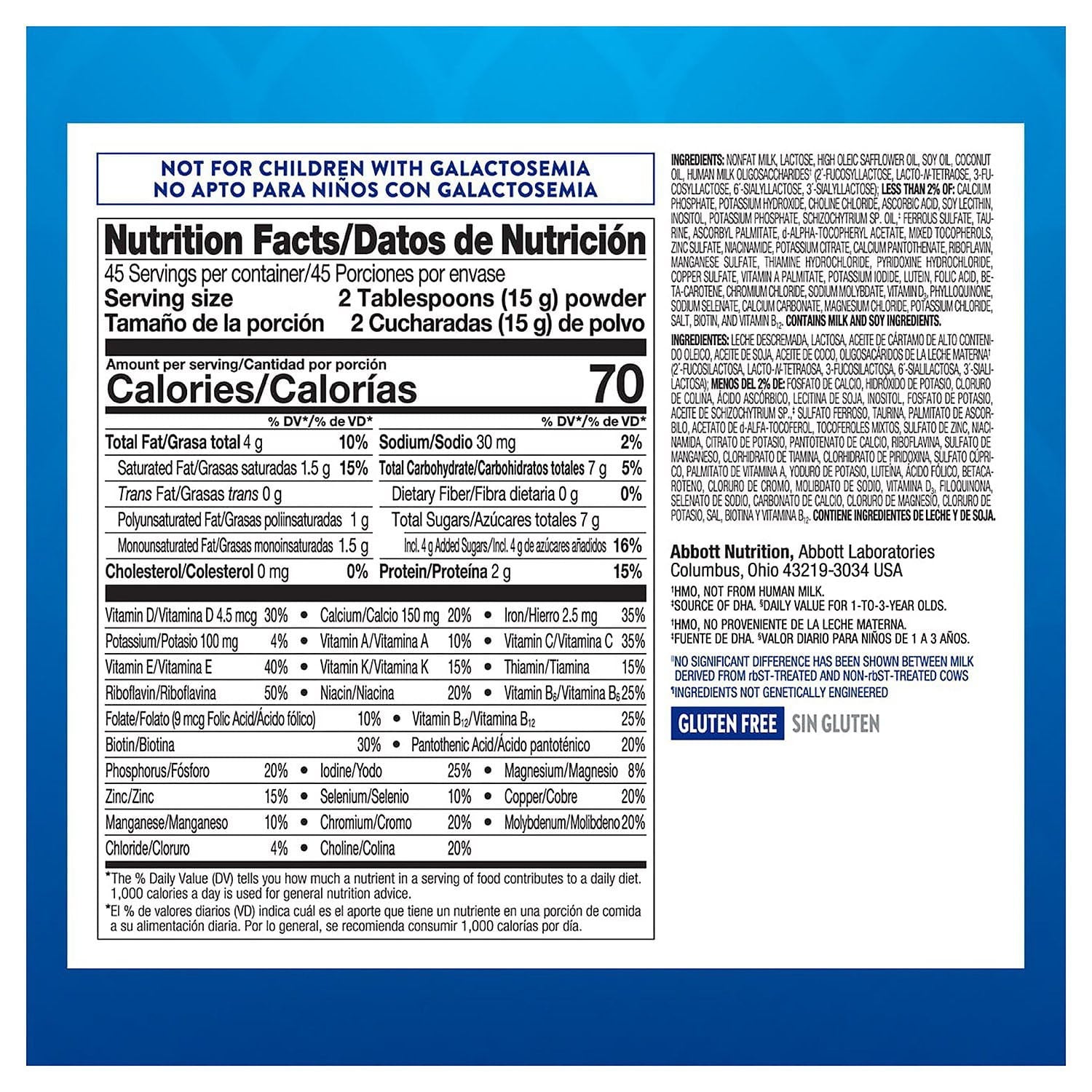 시밀락 고앤그로 360 토털케어 분유 2팩 – 성장·면역·뇌 발달 균형 영양