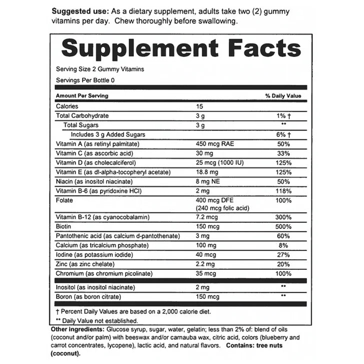 비타퓨전 여성 멀티 종합 비타민 220개입