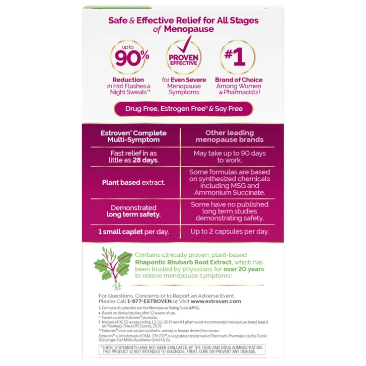 에스트로벤 컴플리트 – 폐경 증상 완화·기분·수면·열감 관리, 84정