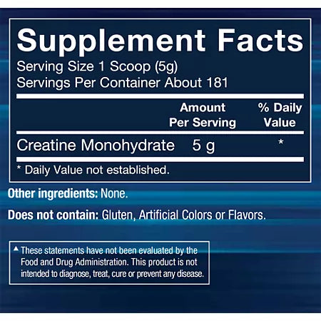 BodyTech 100% Pure Creatine Monohydrate Powder – Micronized – Unflavored (31.9 oz./181 Servings)