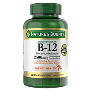 네이처스 바운티 비타민 B-12 2500mcg, 300정 (퀵 디졸브)