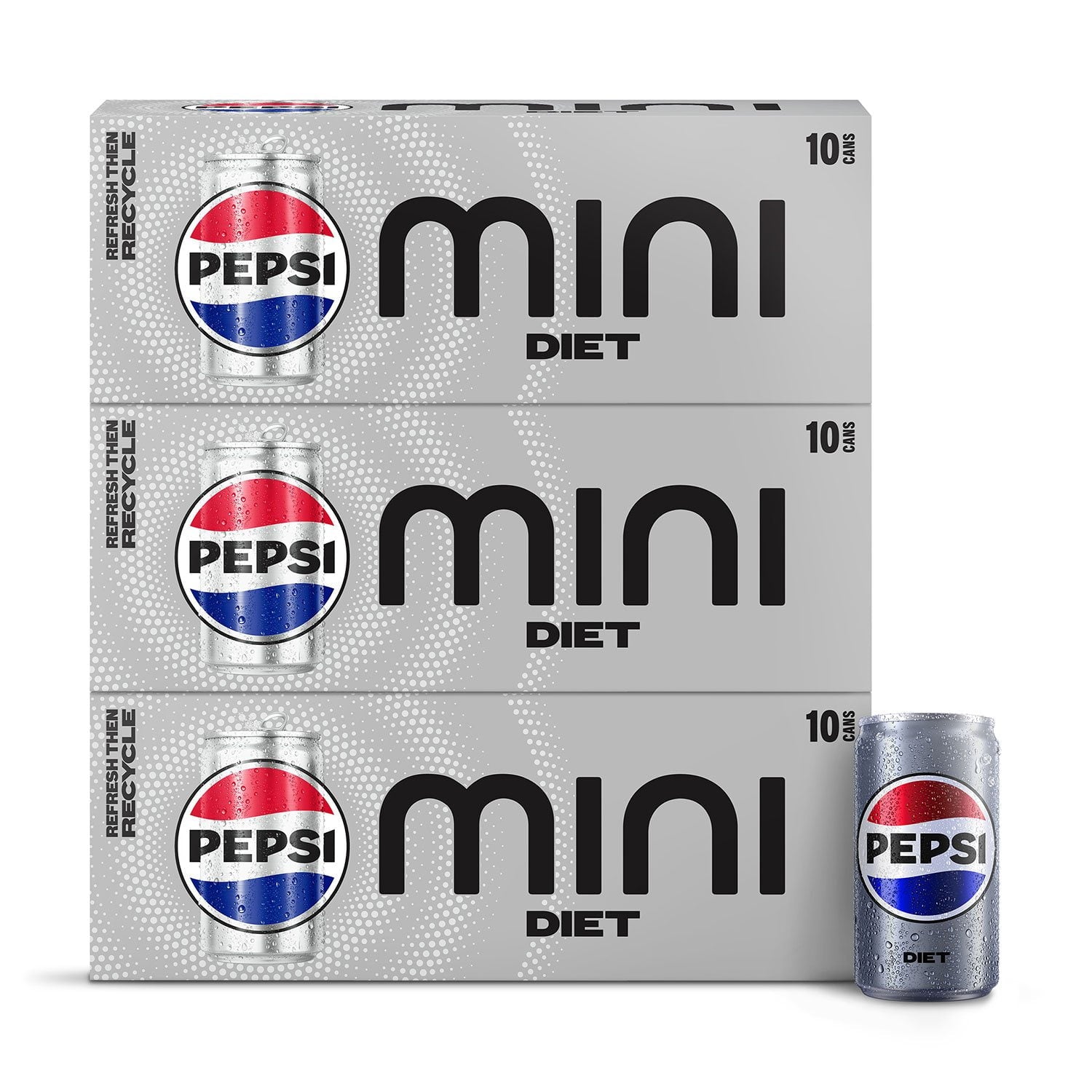 다이어트 펩시 오리지널 미니캔, 7.5fl oz, 30팩