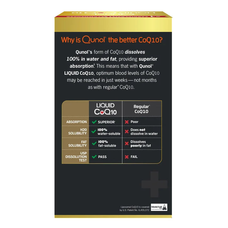큐놀 액상 CoQ10 100mg – 고흡수 코큐텐·심장 에너지, 30.4fl oz