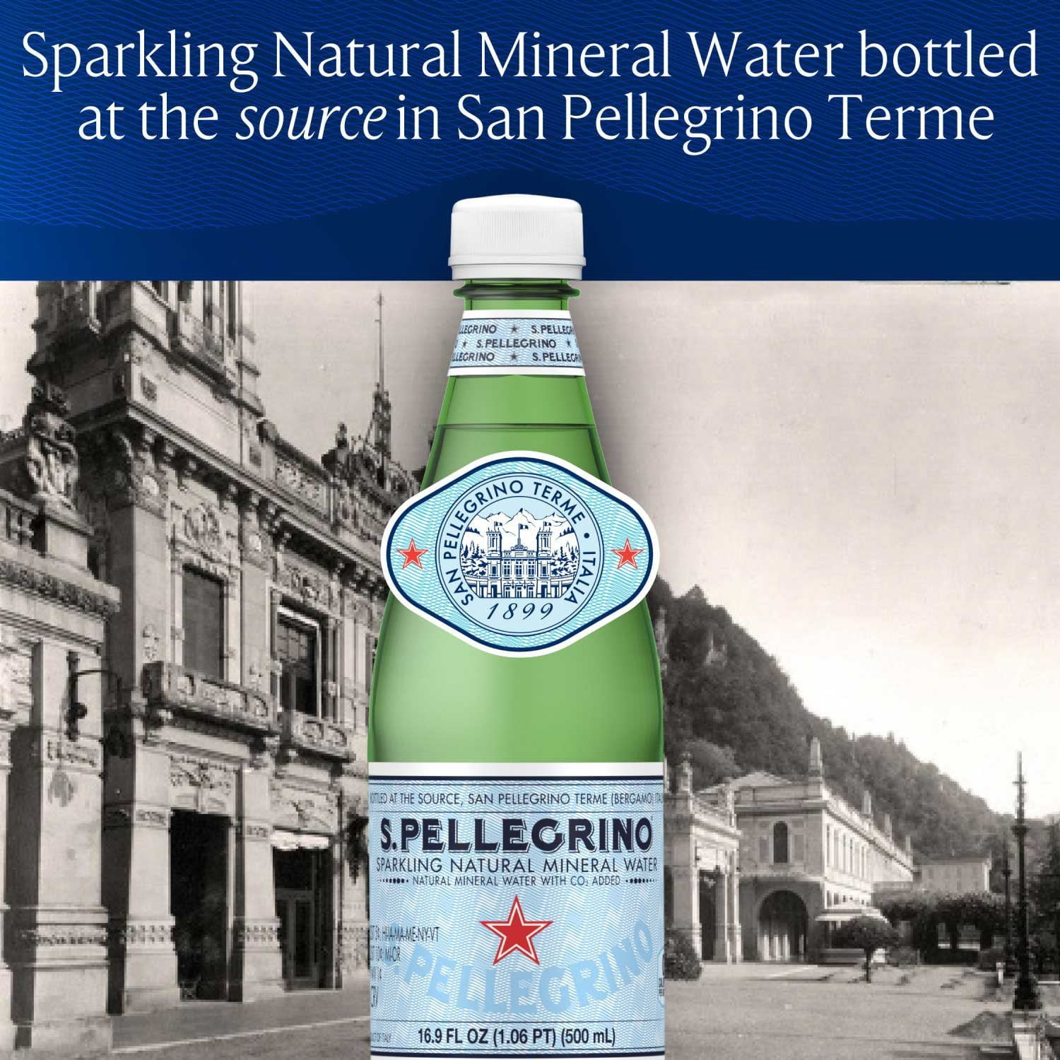 산 펠레그리노 스파클링 미네랄 워터 16.9 fl. oz × 24 – 이탈리아 대표 미네랄 탄산수