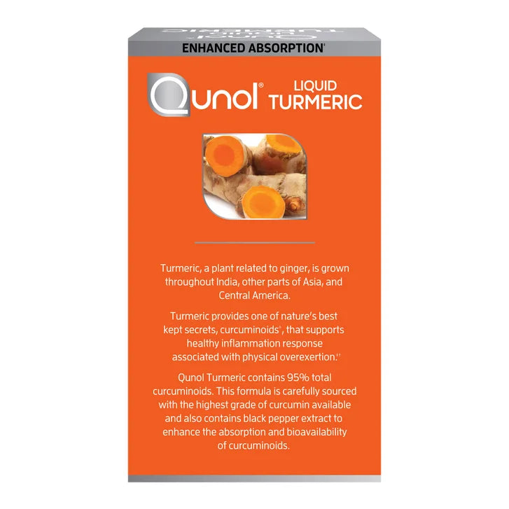 큐놀 액상 강황 1000mg – 고흡수 터메릭·관절·염증 밸런스 지원, 30.4fl oz