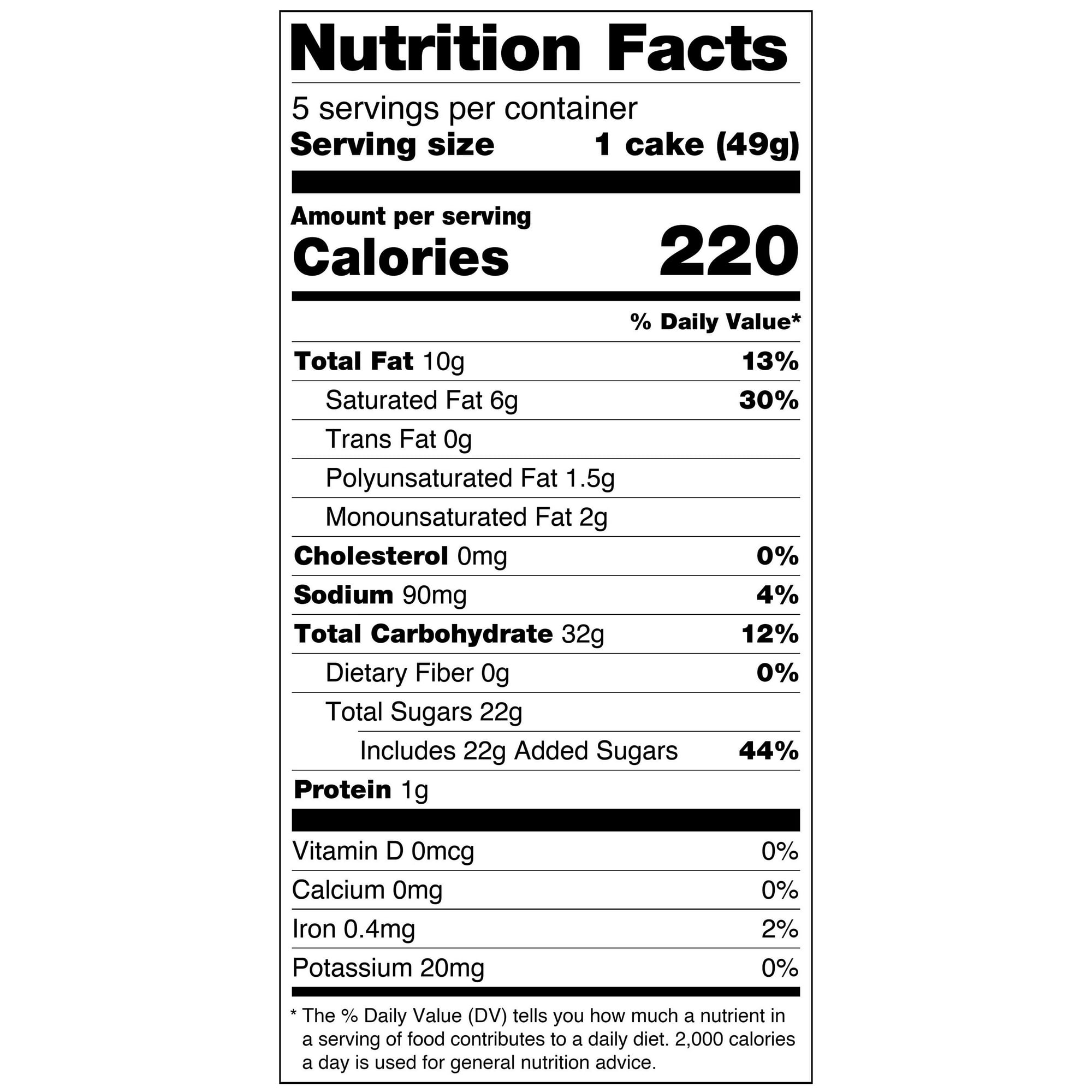 리틀 데비 크리스마스 트리 케이크 1.7oz × 20팩