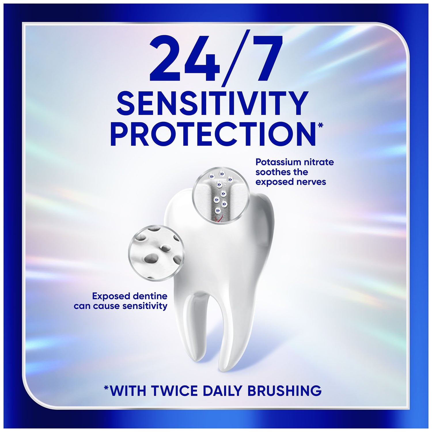 센소다인 클리니컬 화이트 치약 5.5 oz × 3 pk – 시린이 완화 + 미백 케어