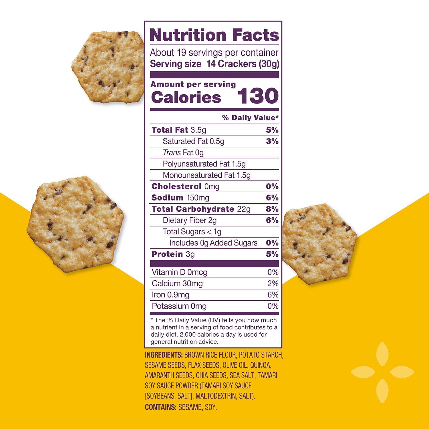 크런치마스터 5씨드 멀티그레인 크래커 – 10oz x 2팩