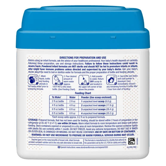 커클랜드 시그니처 프로케어 듀얼 HMO 함유 NON-GMO 인펀트 포뮬러 42 oz × 2-pack – 모유 유래 HMO로 장·면역 지원