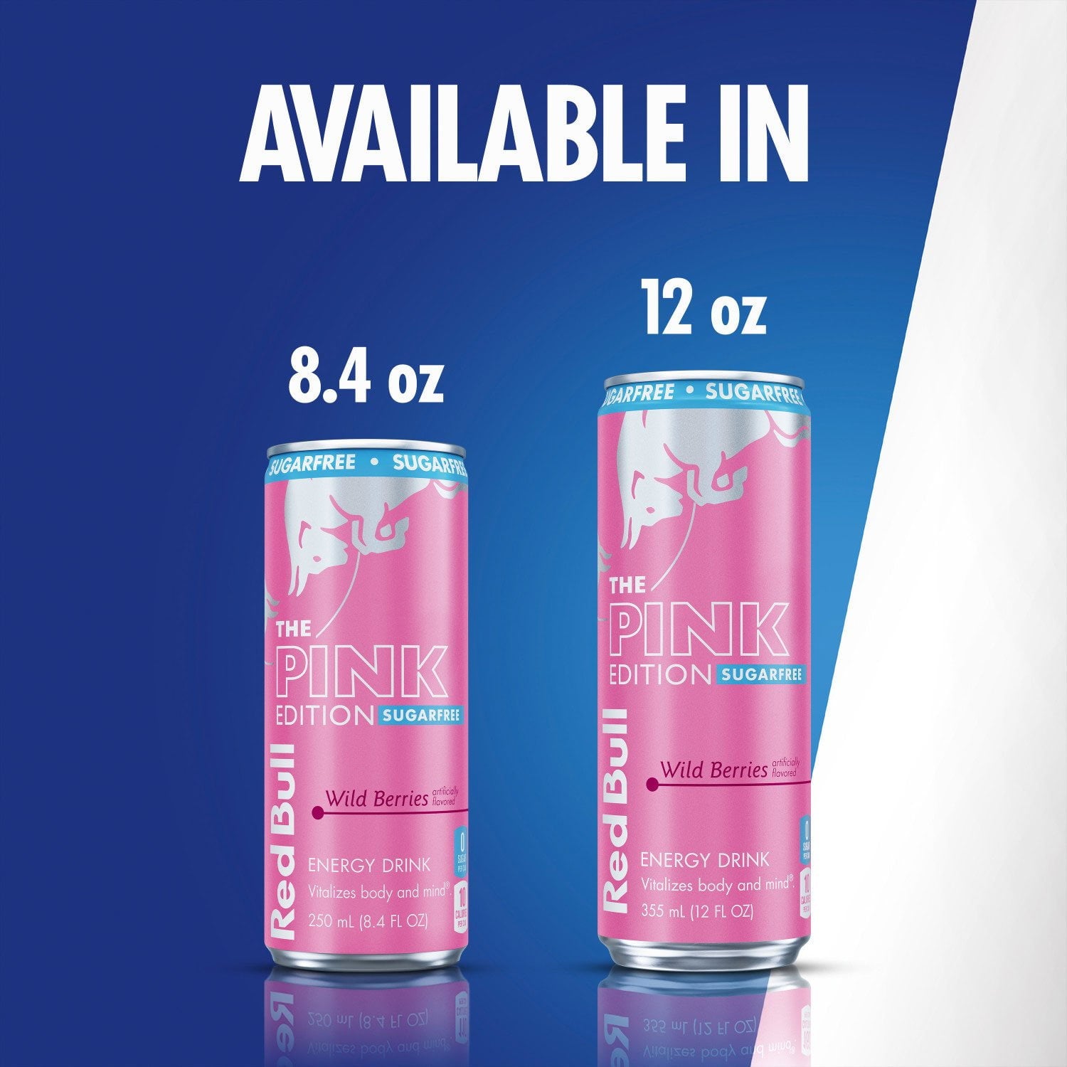 레드불 슈가프리 핑크 에디션 8.4 fl. oz × 24 – 무설탕 베리 계열