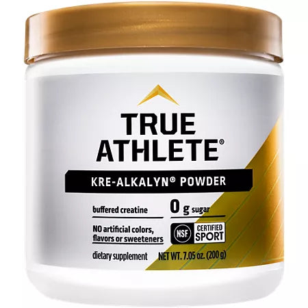 True Athlete Kre-Alkalyn Powder – NSF Certified – Unflavored (7.05 oz./200 Servings)