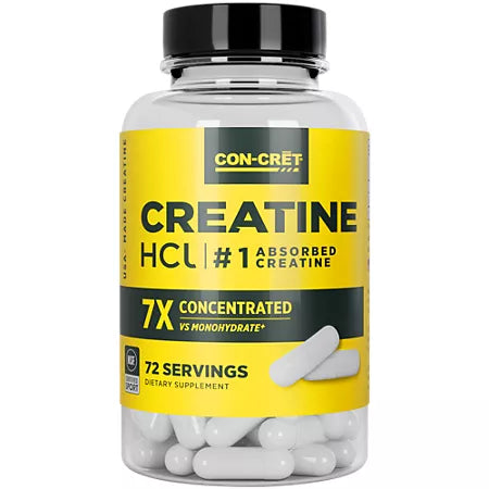 Con-cret Creatine HCl (72 Capsules)