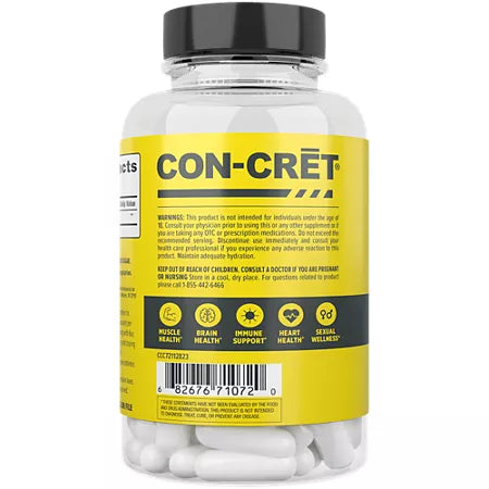 Con-cret Creatine HCl (72 Capsules)