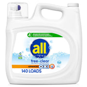 올 OXI 얼룩제거 강화 액상 세탁세제, 208oz, 140회