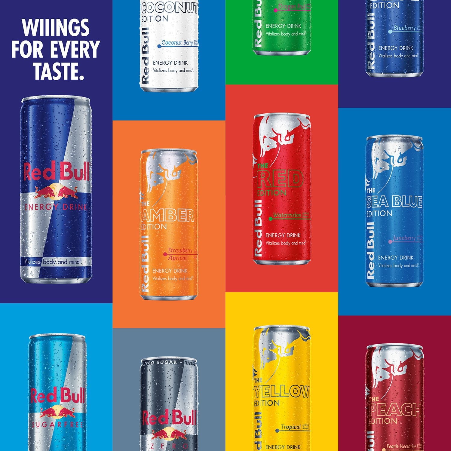 레드불 에너지 드링크 옐로우 에디션 12 fl. oz., 24 pk. – 트로피컬 계열 풍미의 에너지 음료