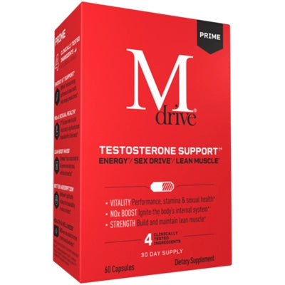 드림 브랜드 M드라이브 프라임 남성 활력·에너지·스태미나 강화 테스토스테론 서포트 60캡슐
