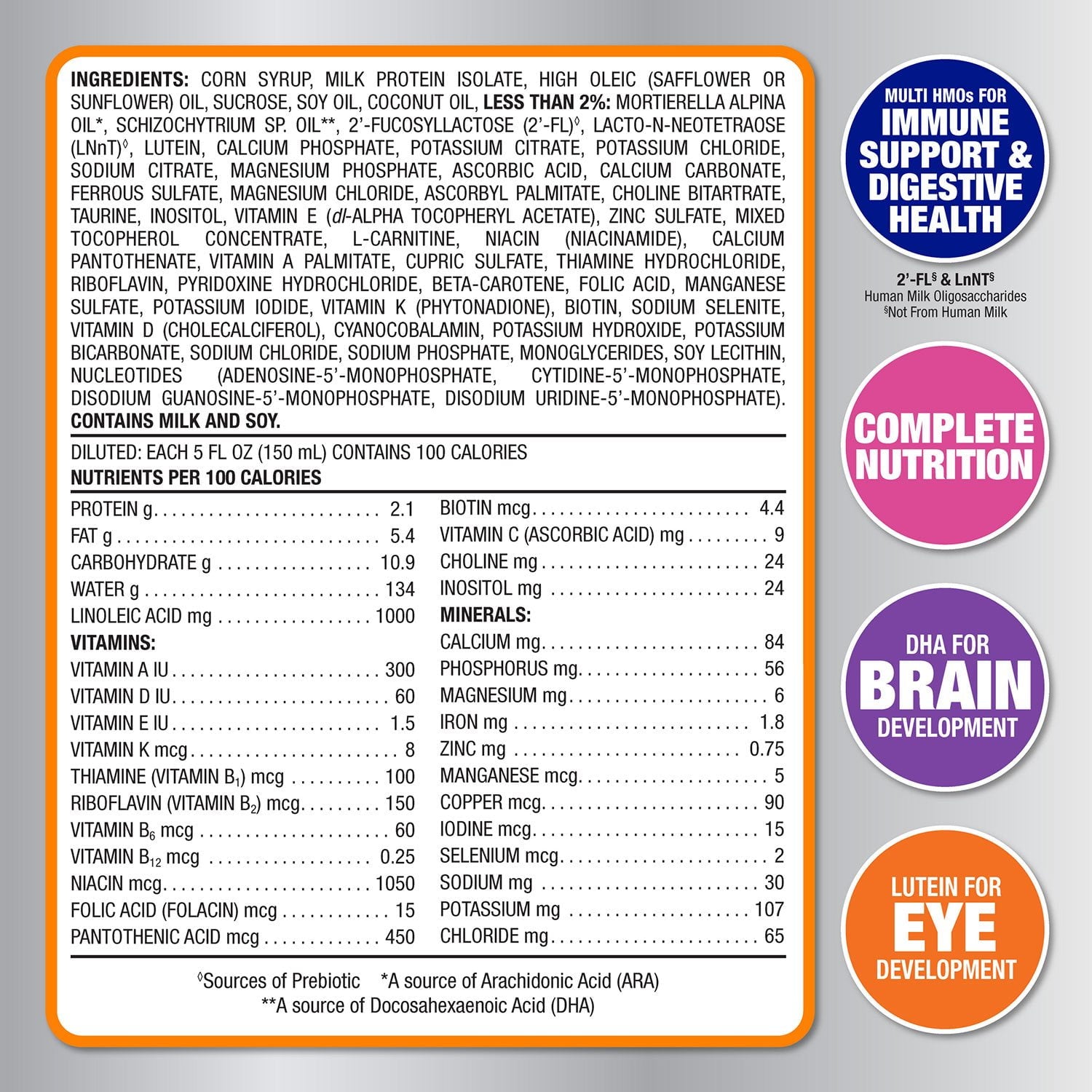 멤버스마크 센서티비티 프리미엄 분유 34oz — 민감한 아기 위한 젠틀 포뮬라