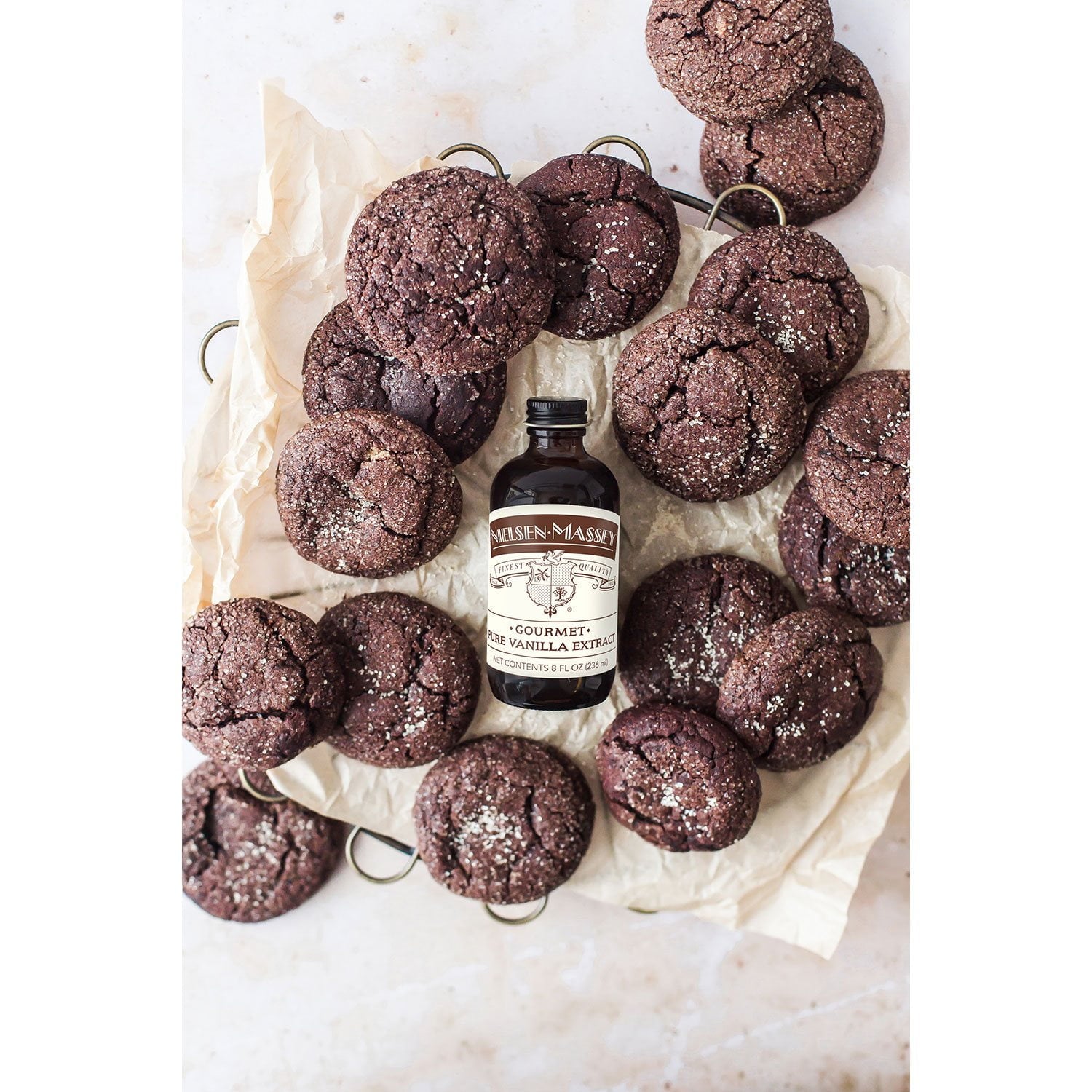 닐슨 매시 고메 퓨어 바닐라 익스트랙트, 8fl oz — 프리미엄 바닐라 추출액