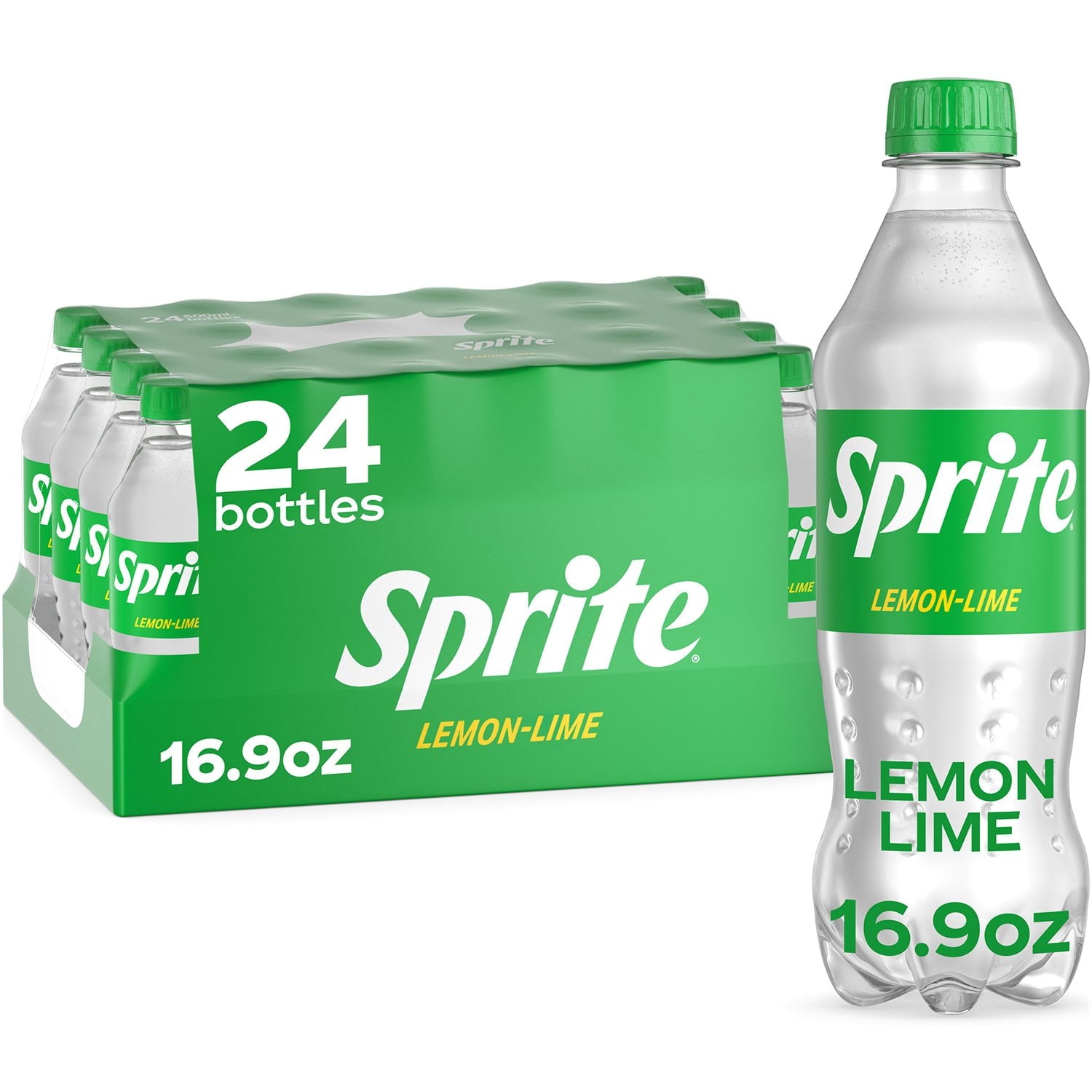 스프라이트 레몬 라임 소다, 16.9fl oz, 24팩