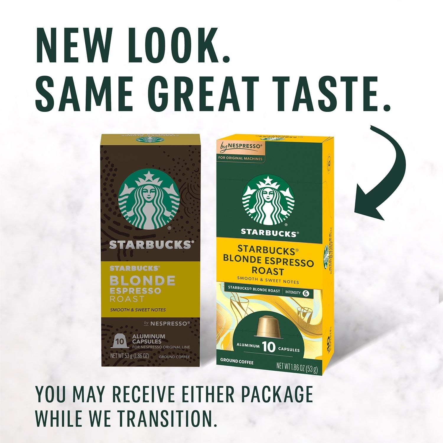 스타벅스 네스프레소 블론드 로스트 에스프레소 캡슐 60 ct – 부드럽고 산뜻한 에스프레소