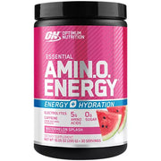 옵티멈 뉴트리션 에센셜 아미노 에너지 + 전해질 워터멜론 스플래시 10.05 oz., 30 Servings – 아미노산·전해질 복합 포뮬러