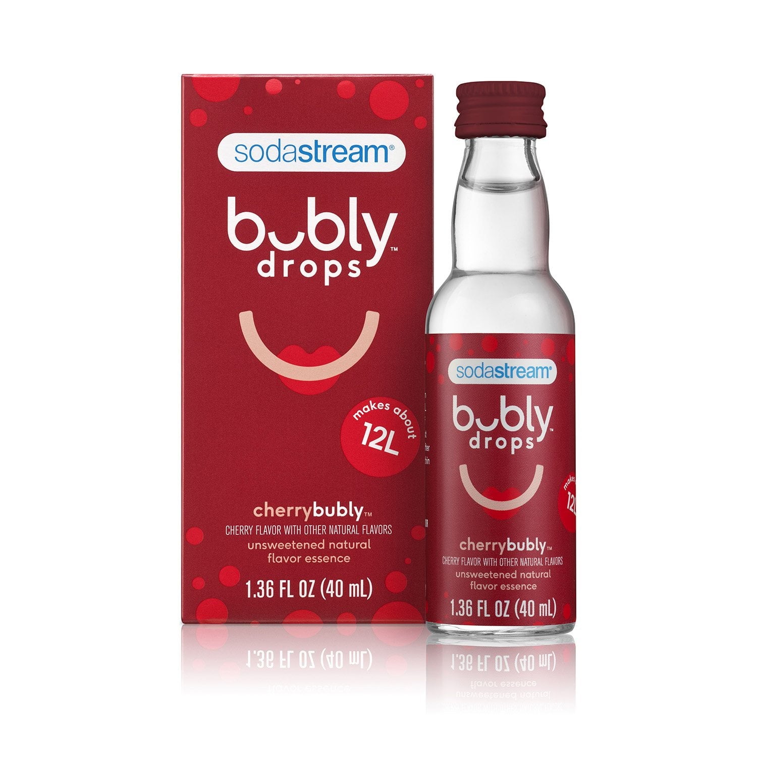 소다스트림 버블리 드롭 7종 세트 8 fl. oz – 탄산수 향료