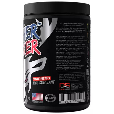 벅드업 마더 버커 프리워크아웃 로켓 팝 13.8oz 20회분
