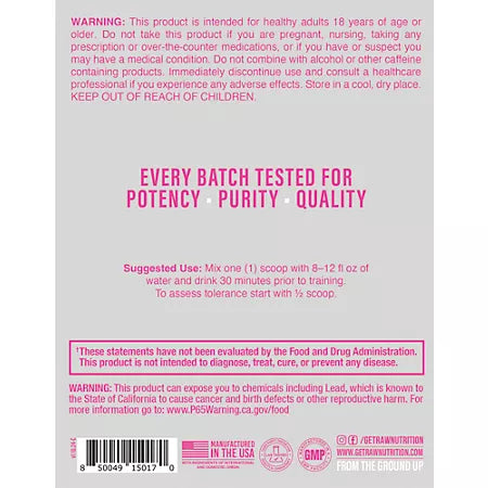 씨범 RAW 쎄비지 프리워크아웃 드래곤 프루트 18.77oz 40회분