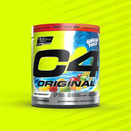 셀루코어 C4 하와이안 펀치 프리워크아웃 후르츠 쥬시 레드 30회분