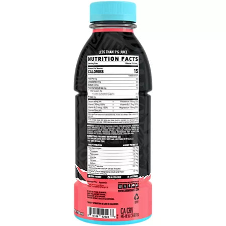 고스트 하이드레이션 드링크 키위 스트로베리 16.9 fl. oz., 12 pk. – 전해질 기반 수분 보충 음료
