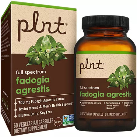 Plnt Fadogia Agrestis – Full Spectrum – Testosterone and Men’s Health Support (60 Vegetarian Capsules)