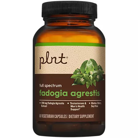 Plnt Fadogia Agrestis – Full Spectrum – Testosterone and Men’s Health Support (60 Vegetarian Capsules)