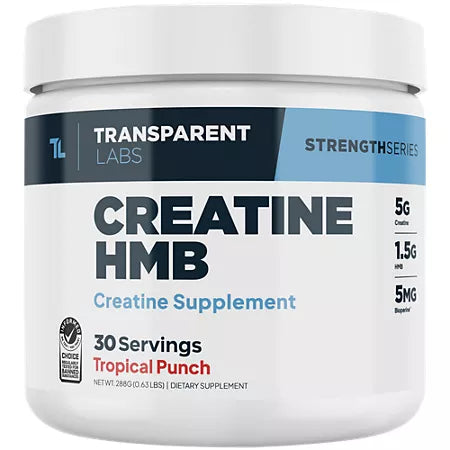 Transparent Labs Creatine HMB – Tropical Punch (0.63 lbs./30 Servings)