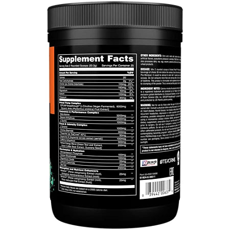 애니멀 프리워크아웃 프라이멀 캔디 크러쉬드 17.8oz 25회분