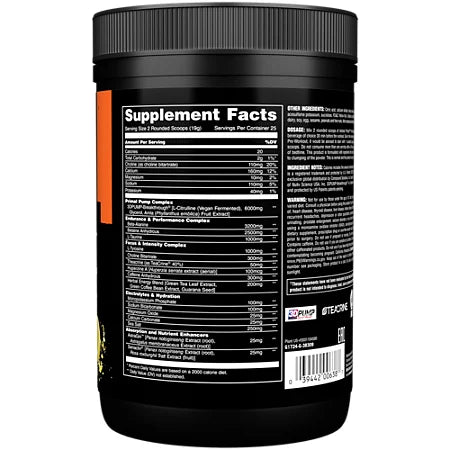 애니멀 프리워크아웃 프라이멀 윅드 피치 16.75oz 25회분