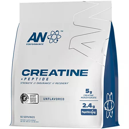 AN PERFORMANCE Creatine + Peptide - Unflavored (15.66 Oz./ 60 Servings)
