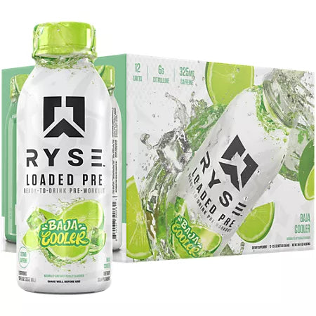 라이즈 RTD 프리워크아웃 바하 쿨러 12병 12fl oz