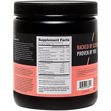 리전 펄스 프리워크아웃 후르츠 펀치 17.2oz 20회분