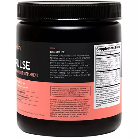 리전 펄스 프리워크아웃 베리 & 크림 16.9oz 20회분