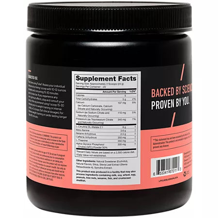 리전 펄스 프리워크아웃 블루 라즈베리 16.9oz 20회분