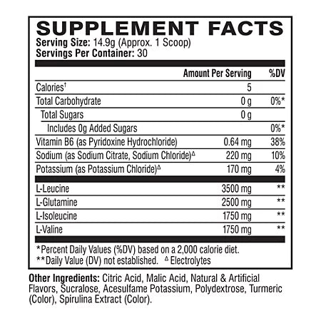 익스텐드 오리지널 BCAA 에어헤즈 익스트림 레인보우 베리 15.8oz 30회분