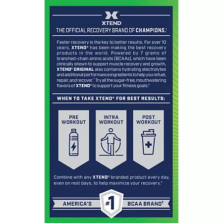 익스텐드 오리지널 BCAA 에어헤즈 익스트림 레인보우 베리 15.8oz 30회분