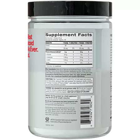 머슬테크 플라즈마 BCAA 트로피컬 펀치 9.99oz 30회분