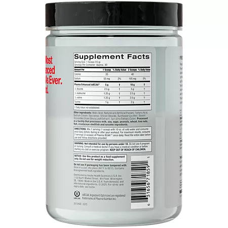 머슬테크 플라즈마 BCAA 블루 라즈베리 9.99oz 30회분